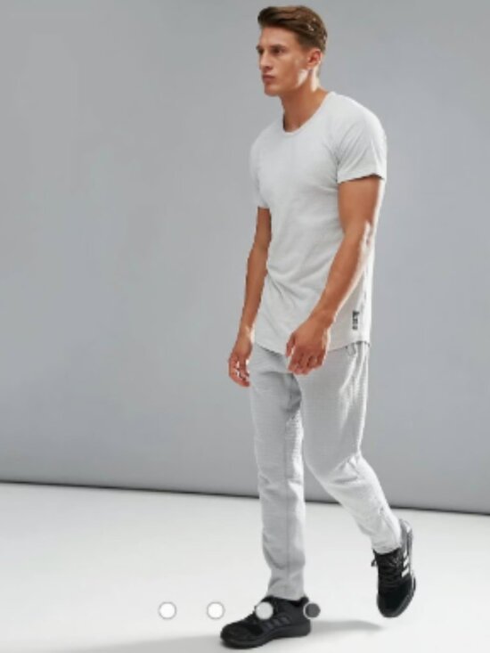 Adidas x reigning champ Gray  fleece track sweatpants Size M - Picture 2 of 10